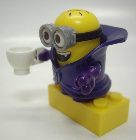 画像: MEGA BLOKS - MINIONS A MOVIE 【MINION ミニフィグ3】　YELLOW-PURPLE