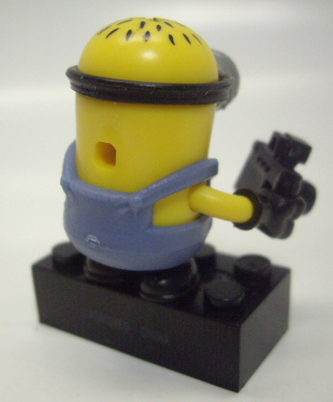 画像: MEGA BLOKS - DESPICABLE ME 2 (怪盗グルーのミニオン危機一発) 【MINION ミニフィグ6】　YELLOW/カメラ