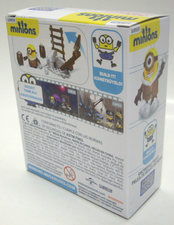 画像: MEGA BLOKS - MINIONS A MOVIE 【MINION SNOWBALL FIGHT PACK】　YELLOW-BROWN