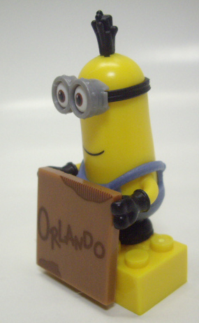 画像: MEGA BLOKS - MINIONS A MOVIE 【MINION ミニフィグ11】　YELLOW-BROWN