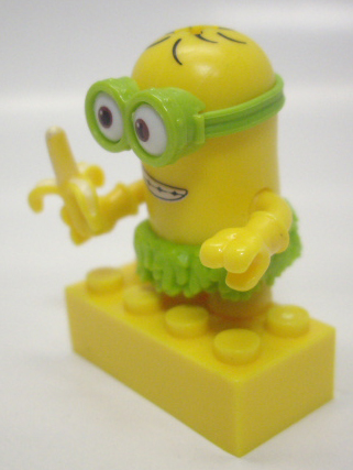 画像: MEGA BLOKS - MINIONS A MOVIE 【MINION ミニフィグ7】　YELLOW-GREEN