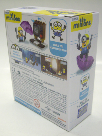 画像: MEGA BLOKS - MINIONS A MOVIE 【MINION SILLY TV PACK】　YELLOW