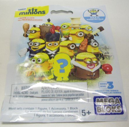 画像: MEGA BLOKS - MINIONS A MOVIE 【MINION ミニフィグ11】　YELLOW-BROWN