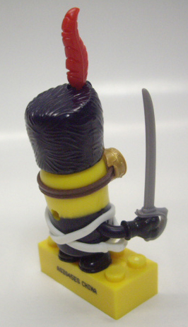 画像: MEGA BLOKS - MINIONS A MOVIE 【MINION ミニフィグ1】　YELLOW-BLACK