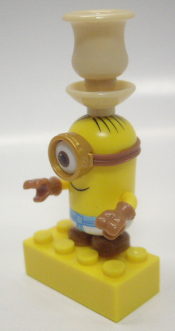画像: MEGA BLOKS - MINIONS A MOVIE 【MINION ミニフィグ5】　YELLOW-BROWN