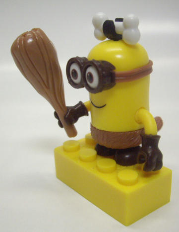 画像: MEGA BLOKS - MINIONS A MOVIE 【MINION ミニフィグ10】　YELLOW-BROWN