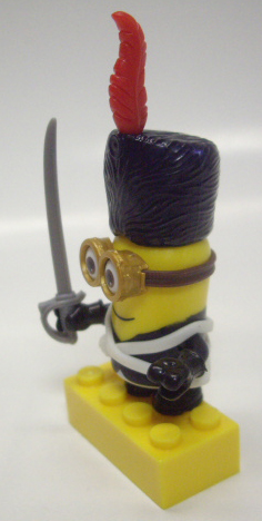 画像: MEGA BLOKS - MINIONS A MOVIE 【MINION ミニフィグ1】　YELLOW-BLACK