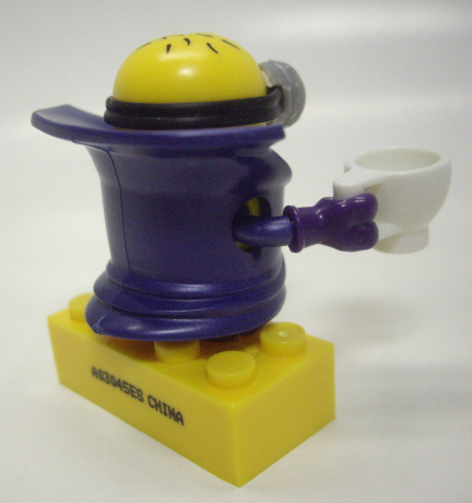 画像: MEGA BLOKS - MINIONS A MOVIE 【MINION ミニフィグ3】　YELLOW-PURPLE