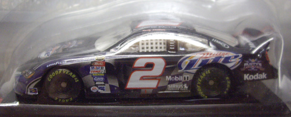 画像: 2004 ACTION - NASCAR WINNER'S CIRCLE 【"#2 MILLER LITE/RUSTY'S" DODGE CHARGER】 BLACK (台座付き)