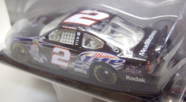 画像: 2004 ACTION - NASCAR WINNER'S CIRCLE 【"#2 MILLER LITE/RUSTY'S" DODGE CHARGER】 BLACK (台座付き)