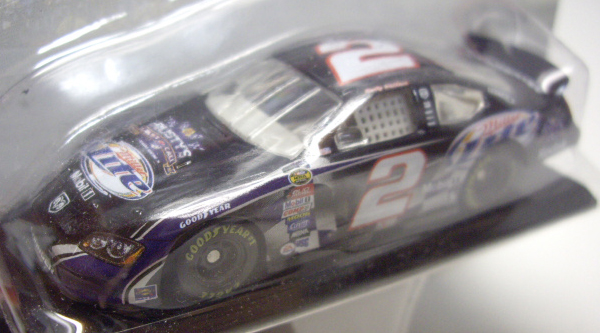 画像: 2004 ACTION - NASCAR WINNER'S CIRCLE 【"#2 MILLER LITE/RUSTY'S" DODGE CHARGER】 BLACK (台座付き)