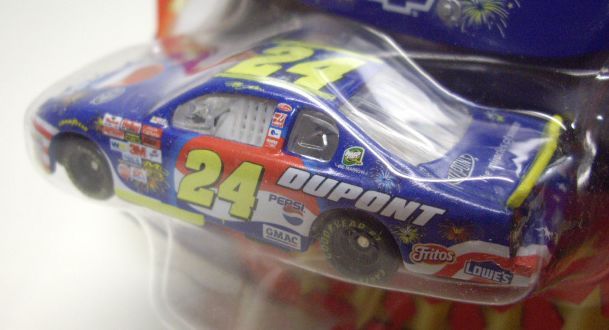 画像: 2003 ACTION - NASCAR WINNER'S CIRCLE 【"#24 DU PONT/PEPSI" CHEVY MONTE CARLO】 BLUE (with 1/24 RACE HOOD)