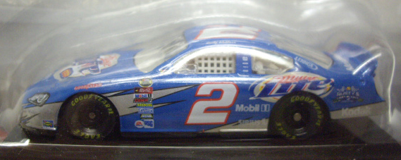 画像: 2004 ACTION - NASCAR WINNER'S CIRCLE 【"#2 MILLER LITE" DODGE CHARGER】 LT.BLUE (台座付き)