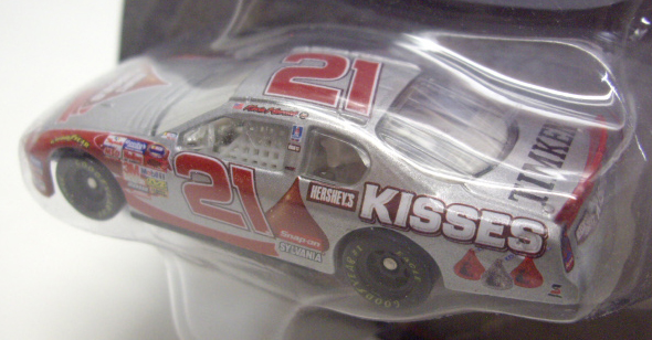 画像: 2004 ACTION - NASCAR WINNER'S CIRCLE 【"#21 HERSHEY'S KISSES" CHEVY MONTE CARLO】 SILVER (with 1/24 RACE HOOD)