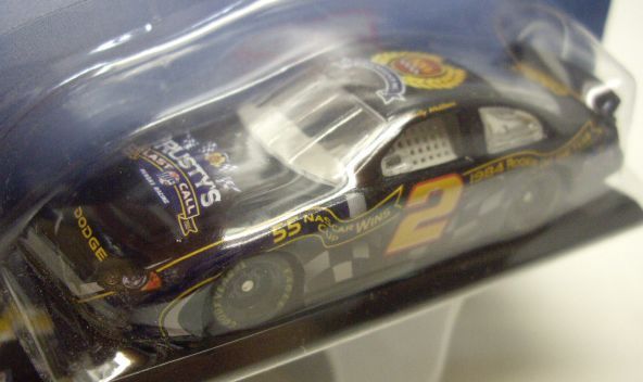 画像: 2004 ACTION - NASCAR WINNER'S CIRCLE 【"#2 RUSTY'S" DODGE CHARGER】 BLACK (台座付き)