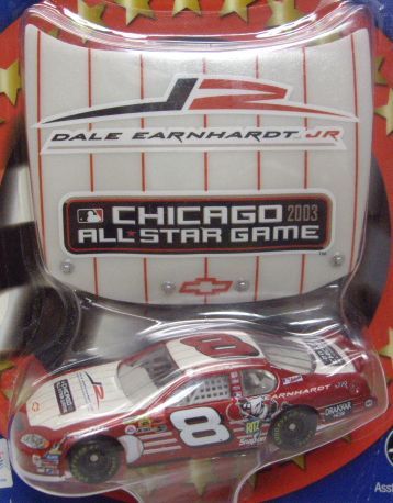 画像: 2003 ACTION - NASCAR WINNER'S CIRCLE 【"#8 CHICAGO ALL STAR GAME/DALE EARNHARDT JR." CHEVY MONTE CARLO】 RED-WHITE (with 1/24 RACE HOOD)