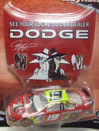 画像: 2004 ACTION - NASCAR WINNER'S CIRCLE 【"#19 DODGE/SPY VS SPY" DODGE CHARGER】 RED (with 1/24 RACE HOOD)