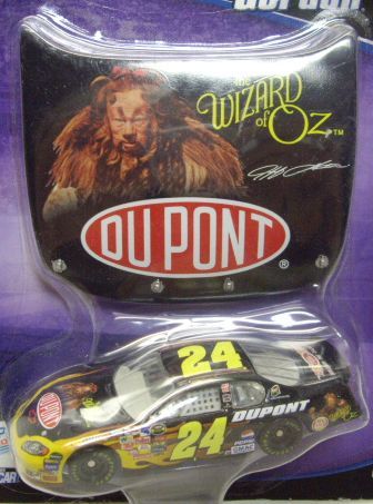画像: 2004 ACTION - NASCAR WINNER'S CIRCLE 【"#24 DU PONT/THE WIZARD OF OZ" CHEVY MONTE CARLO】 BLACK (with 1/24 RACE HOOD)