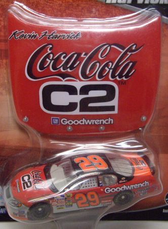 画像: 2004 ACTION - NASCAR WINNER'S CIRCLE 【"#29 COCA-COLA C2/GM GOODWRENCH" CHEVY MONTE CARLO】 RED (with 1/24 RACE HOOD)