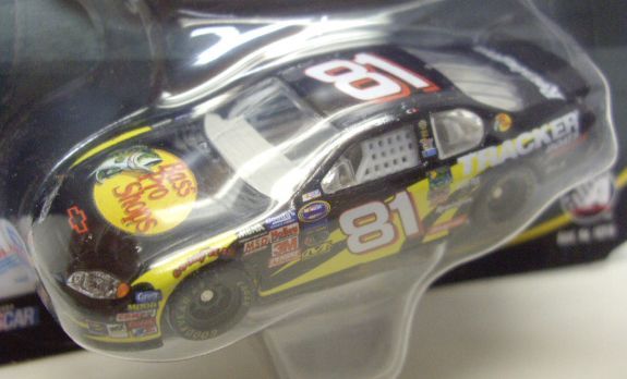 画像: 2004 ACTION - NASCAR WINNER'S CIRCLE 【"#81 BASS PRO SHOPS" CHEVY MONTE CARLO】 BLACK (with 1/24 RACE HOOD)