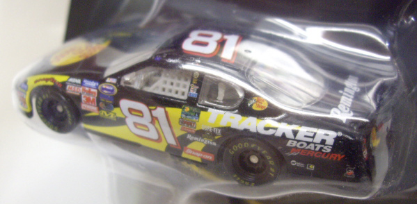 画像: 2004 ACTION - NASCAR WINNER'S CIRCLE 【"#81 BASS PRO SHOPS" CHEVY MONTE CARLO】 BLACK (with 1/24 RACE HOOD)