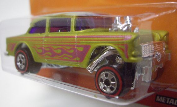 画像: 2015 HW HERITAGE - REDLINE 【'55 CHEVY BEL AIR GASSER】 FLAT LIME/RL(予約不可）