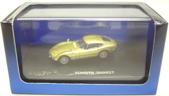 画像1: 1/87 RICKO 【TOYOTA 2000GT】 GOLD