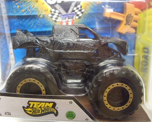 画像: 2015 MONSTER JAM includes SNAP-ON BATTLE SLAMMER! 【TEAM HOT WHEELS】 BLACK (2015 SPECIAL EDITION)