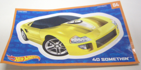 画像: 2015 WALMART EXCLUSIVE MYSTERY 【40 SOMETHIN'】 YELLOW/PR5