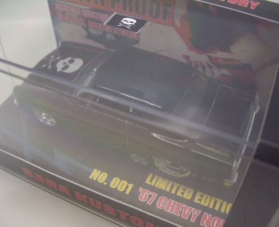 画像: SARA KUSTOM 【"DEATH PROOF"1/55 '67 CHEVY NOVA (カスタム完成品）】 BLACK/RR （送料サービス適用外） 