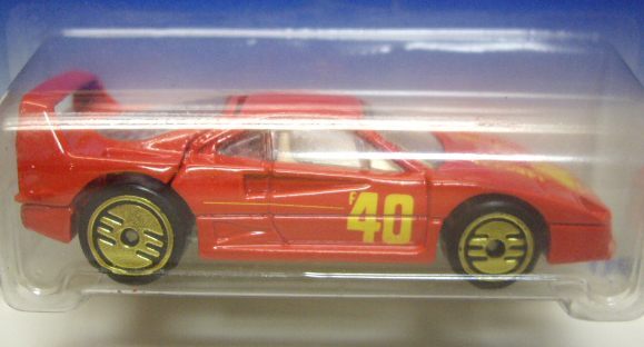 画像: 【FERRARI F40】 RED/GOLD UH (INTERNATIONAL)