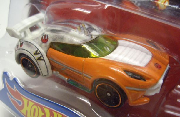 画像: 2015 HW STAR WARS 【LUKE SKYWALKER】　WHITE-ORANGE/PR5  (2015 BLACK CARD)