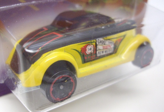 画像: 2015 WALMART EXCLUSIVE - HW ROAD TRIPPIN' 【NEET STREETER】 FLAT BLACK-YELLOW/MC5