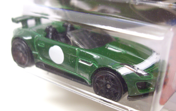 画像: 【'15 JAGUAR F-TYPE PROJECT 7】　DK.GREEN/5Y (NEW CAST) (インターナショナル・ショートカード) 