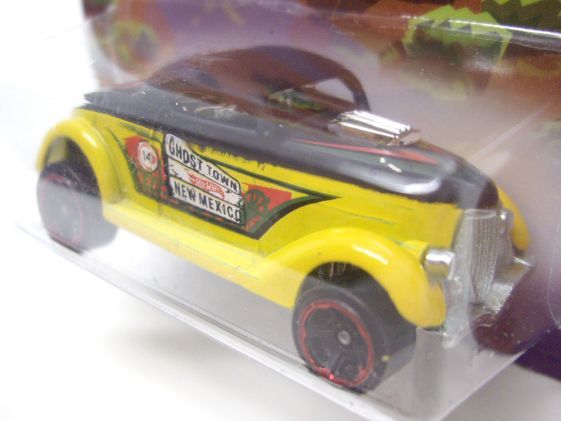 画像: 2015 WALMART EXCLUSIVE - HW ROAD TRIPPIN' 【NEET STREETER】 FLAT BLACK-YELLOW/MC5