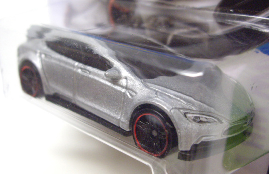 画像: 【TESLA MODEL S】　SILVER/PR5 (NEW CAST) (インターナショナル・ショートカード) 