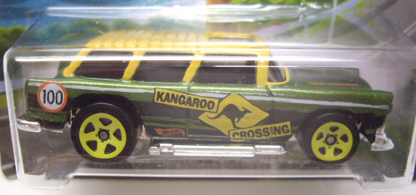 画像: 2015 WALMART EXCLUSIVE - HW ROAD TRIPPIN' 【CLASSIC NOMAD】 OLIVE-YELLOW/5SP