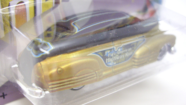 画像: 2015 WALMART EXCLUSIVE - HW ROAD TRIPPIN' 【'47 CHEVY FLEETLINE】 FLAT BLACK-GOLD/LACE