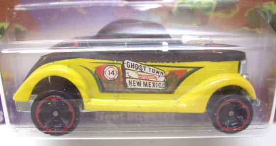 画像: 2015 WALMART EXCLUSIVE - HW ROAD TRIPPIN' 【NEET STREETER】 FLAT BLACK-YELLOW/MC5