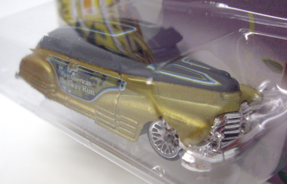 画像: 2015 WALMART EXCLUSIVE - HW ROAD TRIPPIN' 【'47 CHEVY FLEETLINE】 FLAT BLACK-GOLD/LACE