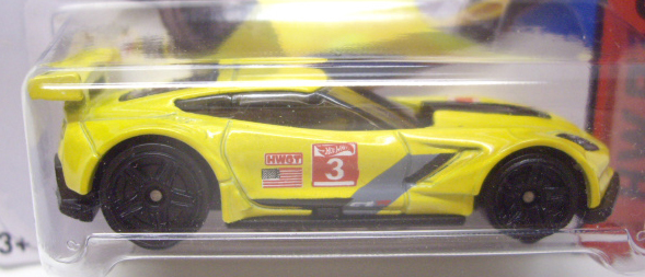 画像: 【CORVETTE C7.R】　YELLOW/PR5 (NEW CAST)(インターナショナル・ショートカード) 