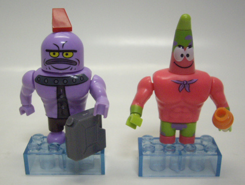 画像: MEGA BLOKS - THE SPONGEBOB MOVIE SPONGE OUT OF WATER S2 【7種セット】　(シークレットを除く）