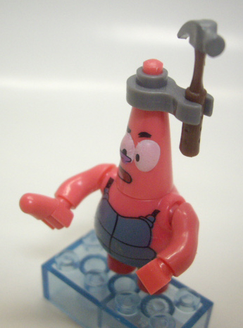 画像: MEGA BLOKS - THE SPONGEBOB MOVIE SPONGE OUT OF WATER S2 【PATRICK STAR】　PINK