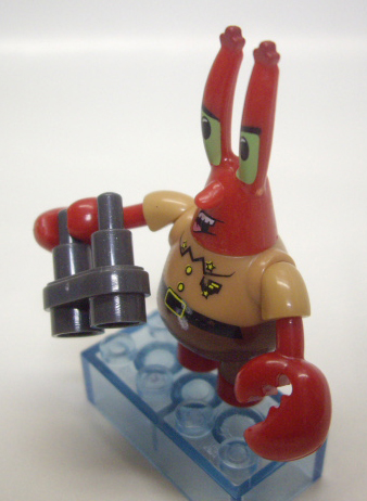 画像: MEGA BLOKS - THE SPONGEBOB MOVIE SPONGE OUT OF WATER S2 【MR. KRABS】　RED