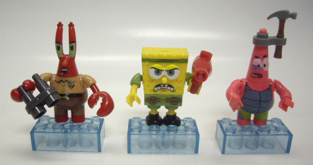 画像: MEGA BLOKS - THE SPONGEBOB MOVIE SPONGE OUT OF WATER S2 【7種セット】　(シークレットを除く）