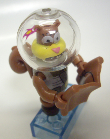 画像: MEGA BLOKS - THE SPONGEBOB MOVIE SPONGE OUT OF WATER S2 【SANDY CHEEKS】　BROWN