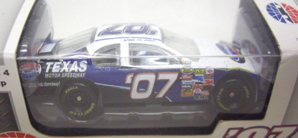 画像: 2007 ACTION? - NASCAR TEXAS MOTOR SPEEDWAY LIMITED EDITION 【"APRIL 15, 2007" CHEVY MONTE CARLO】　WHITE