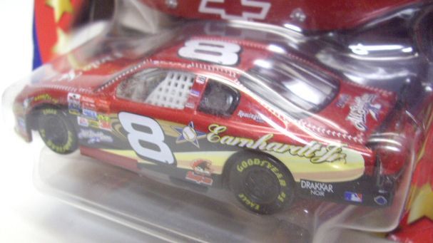 画像: 1/43 2002 ACTION - NASCAR WINNER'S CIRCLE 【"#8 2002 MLB ALL STAR GAME" CHEVY MONTE CARLO】　RED (with 1/18 RACE HOOD)