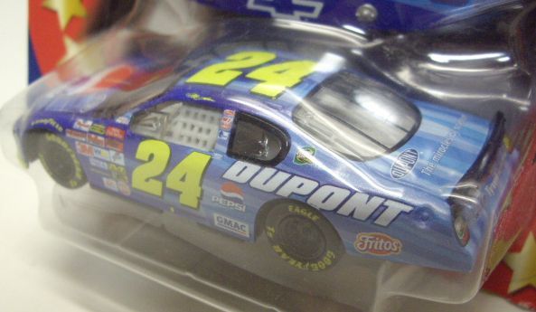 画像: 1/43 2003 ACTION - NASCAR WINNER'S CIRCLE 【"#24 PEPSI/DU PONT" CHEVY MONTE CARLO】　BLUE (with 1/18 RACE HOOD)