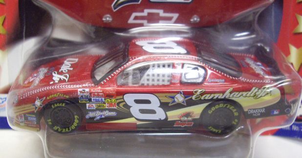 画像: 1/43 2002 ACTION - NASCAR WINNER'S CIRCLE 【"#8 2002 MLB ALL STAR GAME" CHEVY MONTE CARLO】　RED (with 1/18 RACE HOOD)